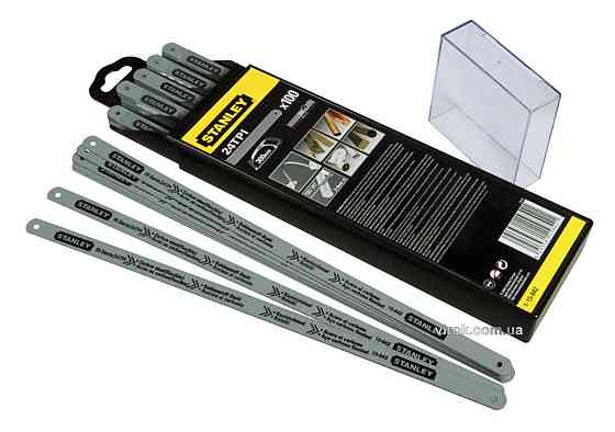 Полотно по металу м'якому STANLEY : 24зуб/1" L= 300 мм. уп. 100 шт. Одеса
