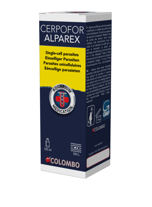 Засіб проти іхтіофтиріозу  та інших інфузорій CERPOFOR ALPAREX 100 ML-500 L (A5010742) Київ - фото 1
