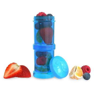 Контейнер для хранения продуктов Twistshake 2 шт 100 мл Голубые (78024) Винница - изображение 2