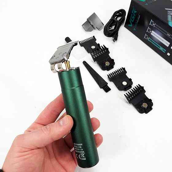 Аккумуляторный универсальный триммер для стрижки VGR, Беспроводной триммер для стрижки волос TF-60 Львов