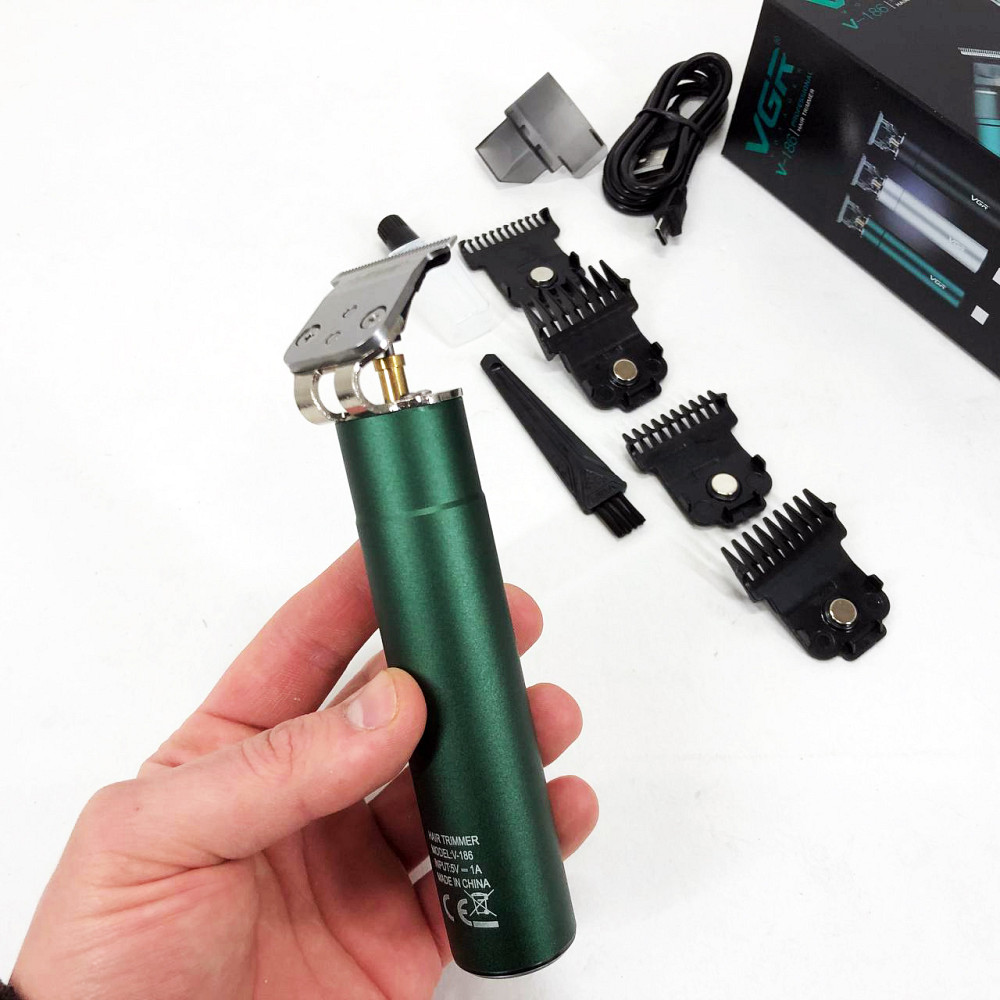 Аккумуляторный универсальный триммер для стрижки VGR, Беспроводной триммер для стрижки волос TF-60 Львов - изображение 2