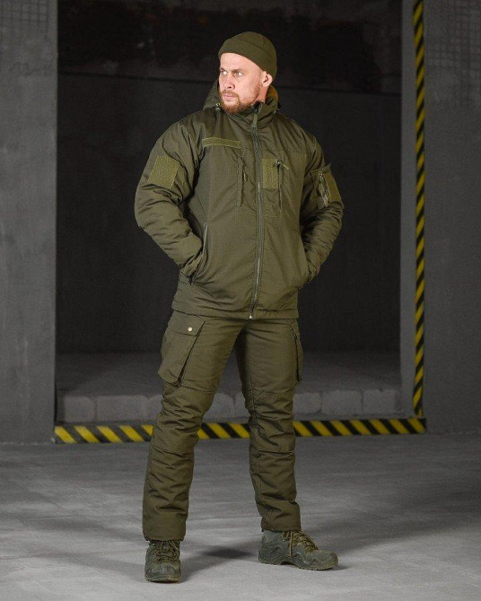 Зимовий тактичний костюм NORTHERN олива ВТ3756 Одеса - фото 7