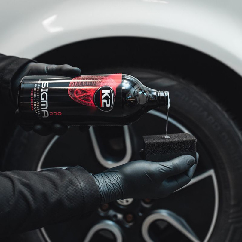 Засіб для полірування та догляду за шинами K2 Sigma Pro 1л Львів - фото 4
