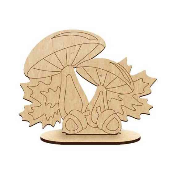 Фігурка для розфарбовування та декорування "Два грибочки" FDZ-544 Вінниця