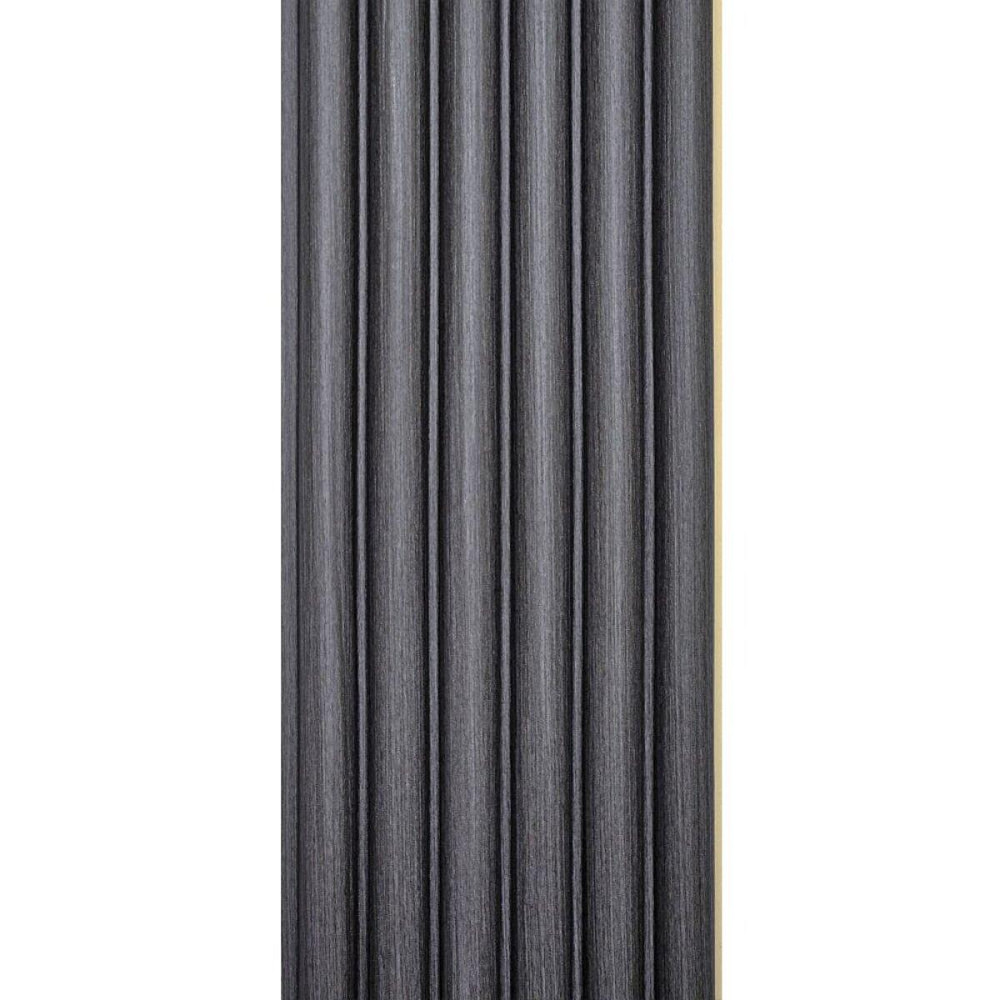 Рейка декоративная WPC круглая стеновая 3000х152х15мм Графит SW-00001873 Днепр - изображение 5