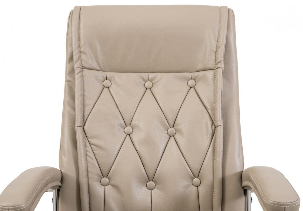 Офісне Крісло Керівника Richman Telavi Sofitel 05 Хром М1 Tilt Бежевий Київ - фото 5