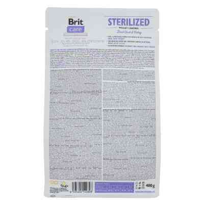 Сухий корм для кішок Brit Care Cat GF Sterilized Weight Control 400 г (8595602540808) Вінниця