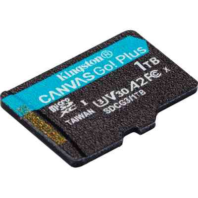 Карта памяти Kingston 1TB microSDXC сlass 10 UHS-I U3 V30 A2 Canvas Go Plus G4 (SDCG4/1TBSP) Винница