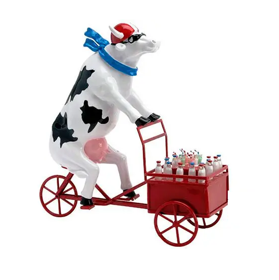 Статуетка колекційна корова Lait Triporteur (Size XL) полістоун Вінниця - фото 8