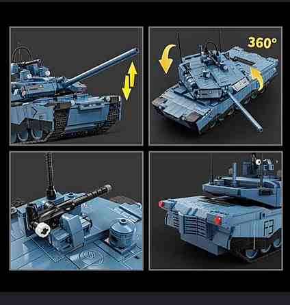 Конструктор на радіокеруванні ABRAMS X Танк | 2116 деталей | У коробці Київ
