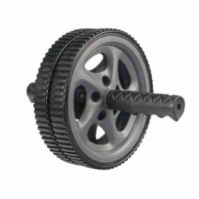 Ролик для пресса LiveUp Exercise Wheel 18 см чорний, сірий LS3160B (6951376107272) Винница
