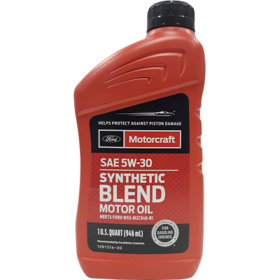 Моторна олива Ford Motorcraft Synthetic Blend 5W-30 946 ml (XO5W30Q1SP) Вінниця - фото 1