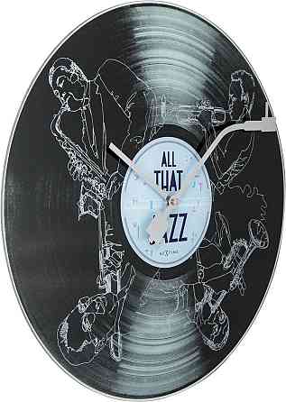 Часы настенные кварцевые NeXtime All the Jazz (диаметр 43 см) Винница