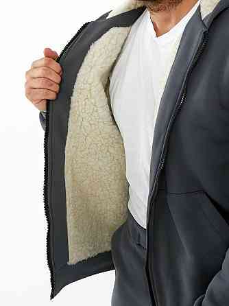 Спортивний костюм на хутрі чоловічий Сірий 56/58 Харків