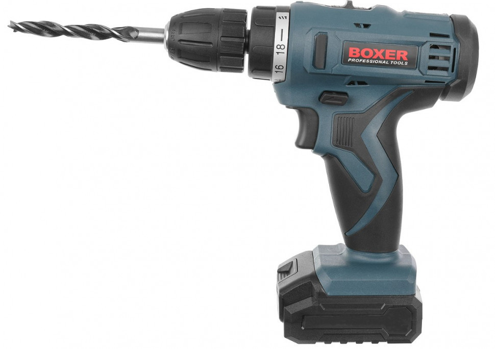 BX-178 Аккумуляторный шуруповерт 18В с 94 аксессуарами, 2 батареи Li-Ion, 2 скорости, в кейсе Одесса - изображение 4