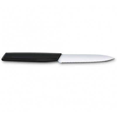 Кухонний ніж Victorinox Swiss Modern Paring Serrate 10см Black (6.9003.10W) Вінниця - фото 2