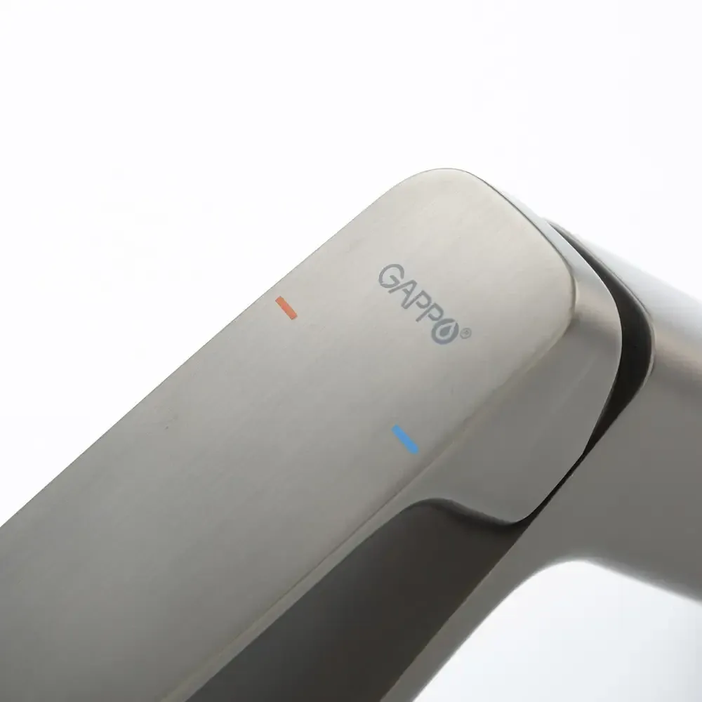 Смеситель для умывальника GAPPO G1028-9, графит Киев - изображение 5