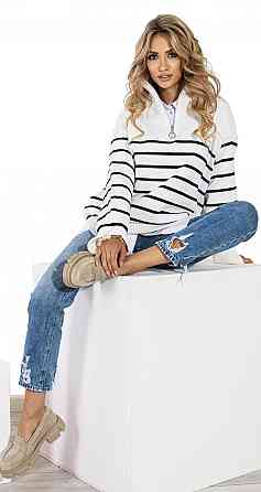 Свитер OVERSIZE на змейке (42-48) Киев