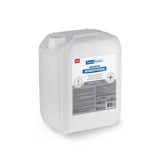 Антибактеріальна піна для рук Іони срібла-Д-пантенол Touch Protect 5 л Київ