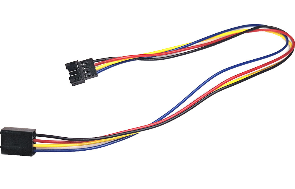 Кабель-подовжувач для кулера 4pin M/F, 0.27 м Винница - изображение 1