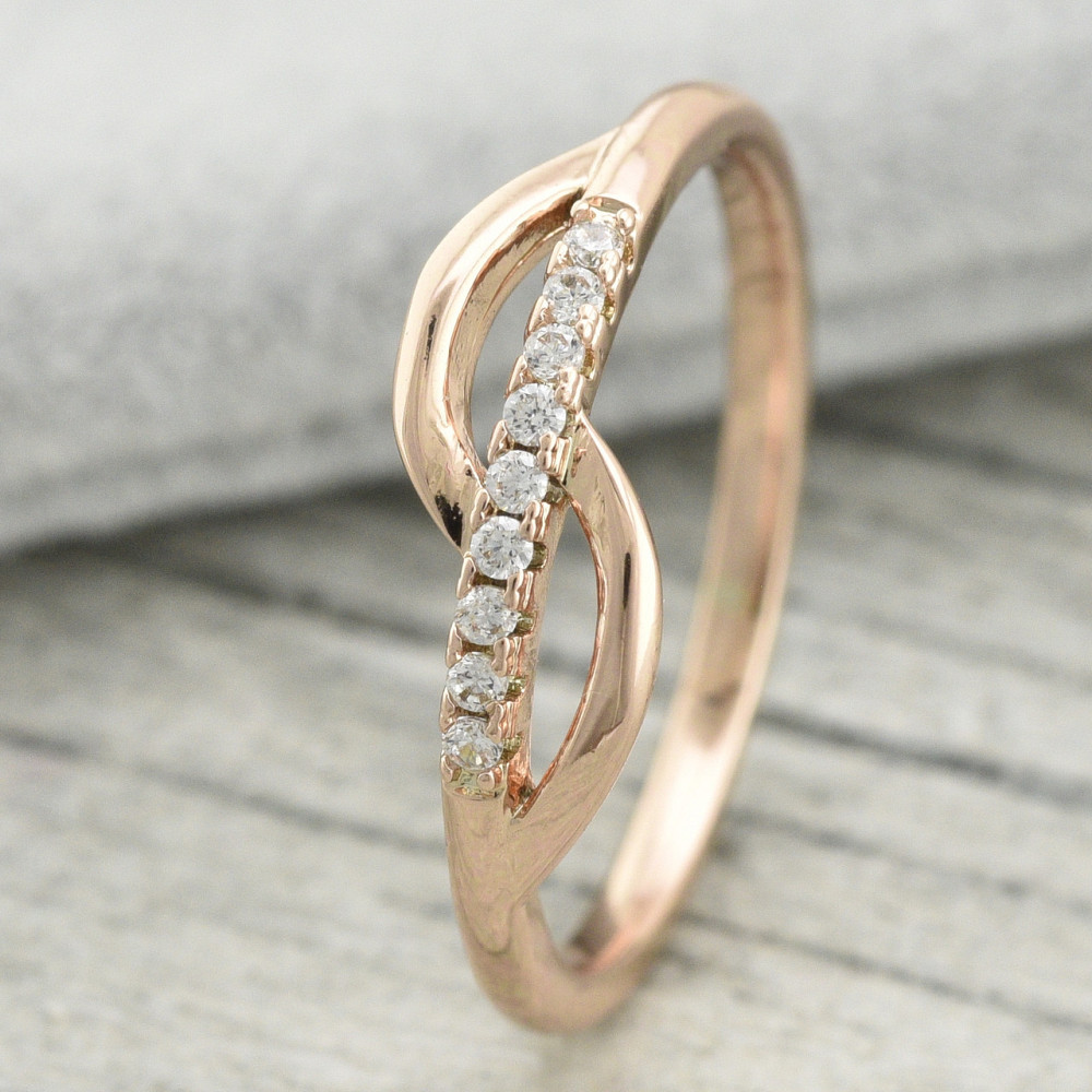 Кольцо с белым фианитом позолота РО 19размер Киев - изображение 2