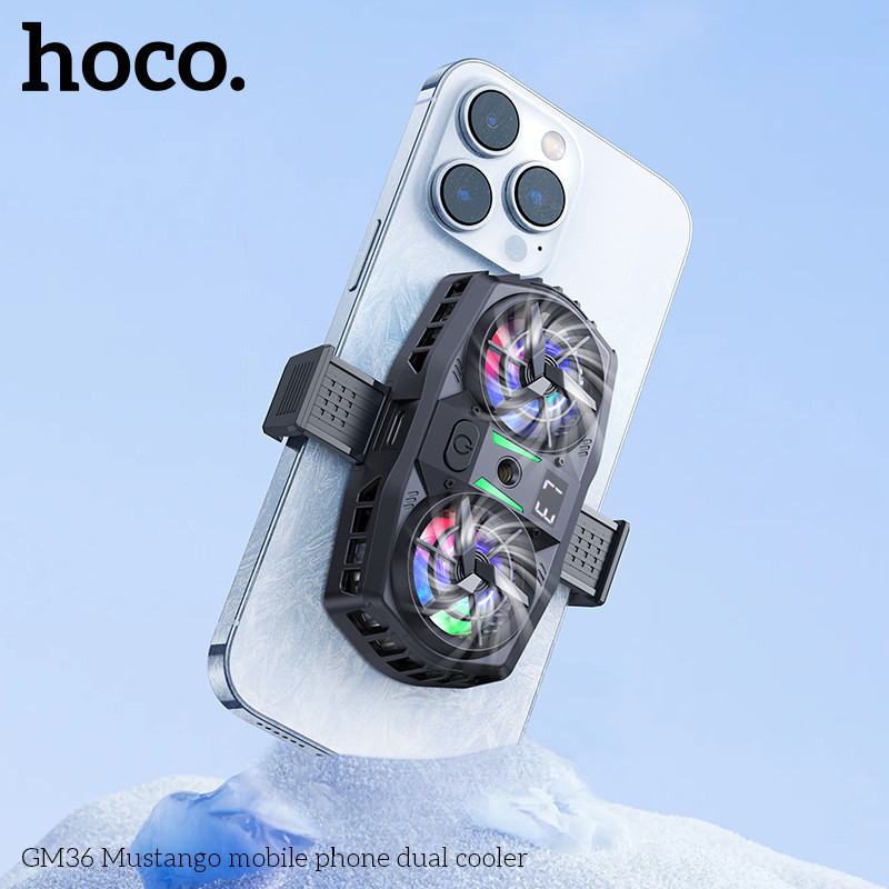 Кулер для мобильного телефона GM36 Mustango mobile phone dual cooler Black Одесса - изображение 7