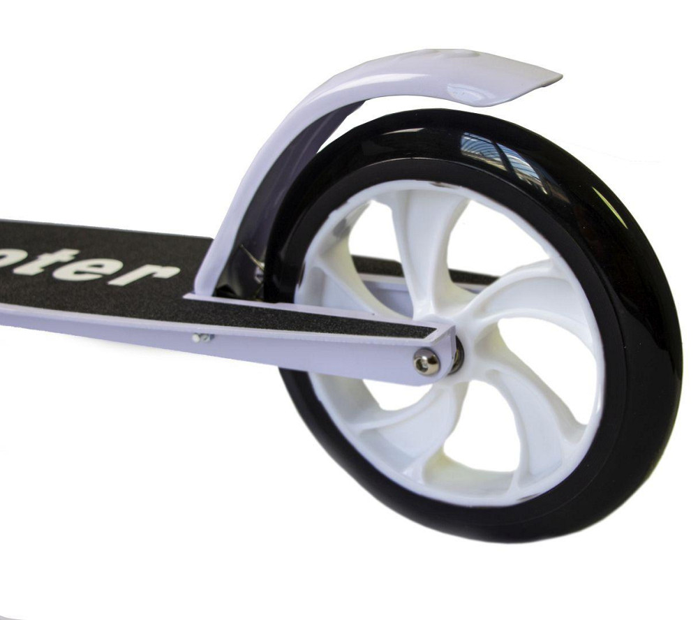 Двухколесный складной самокат SS-05, от Scale Sports. Белого цвета Одесса - изображение 10