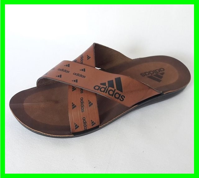 Чоловічі Шльопанці Капці Adidas Сланці Коричневі Адідас (розміри: 40,41,42) Дніпро - фото 6