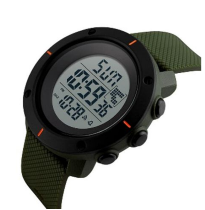 Годинники наручні SKMEI 1213AG, ARMY GREEN BIG SIZE, 9736 Дніпро - фото 2