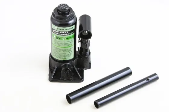 Домкрат гідравлічний 2 т 150-280м пласт. уп. Steel Power Вінниця