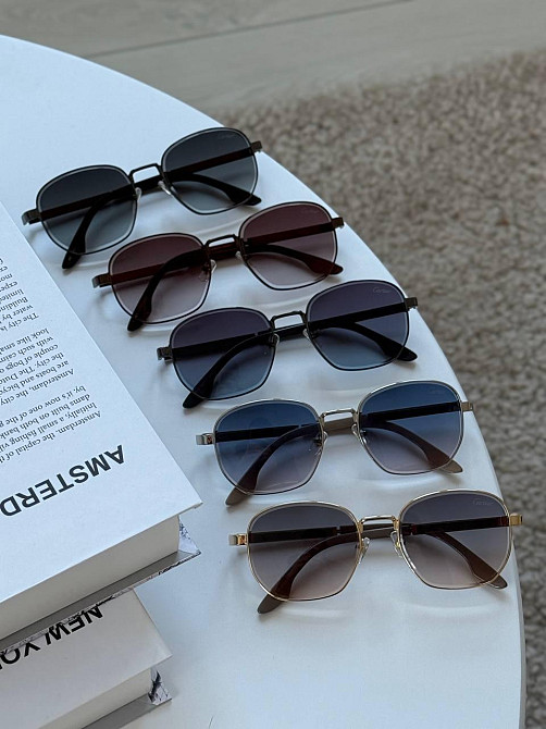 Женские очки Cartier на среднее лицо с металлической оправой MasterSem Киев - изображение 1