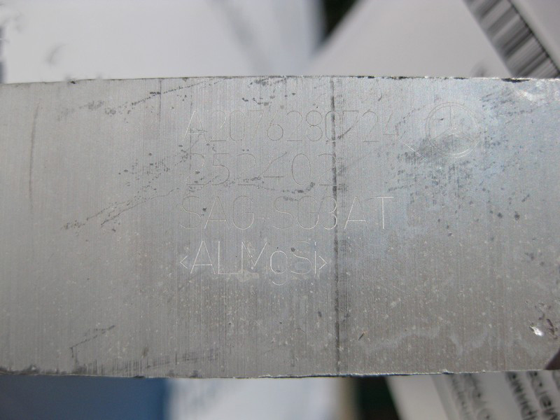 Mercedes-Benz  A2076280724 Розпірка - захист колін водія ліва C-Class W204 E-Class C207 W212 CLS C218 Одесса - изображение 4