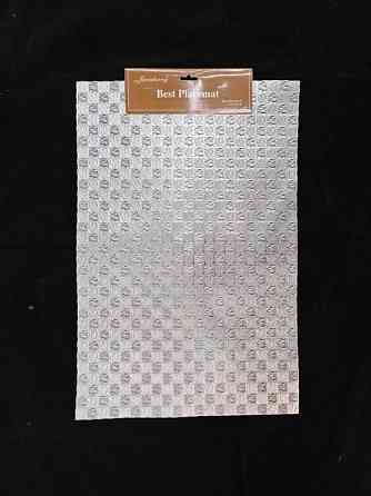 КИЛИМОК ДЛЯ СЕРВІРУВАННЯ СТОЛУ СРІБЛО 45 Х 30 СМ МОНО (ШТ) 4209 ABA-OPT Одеса