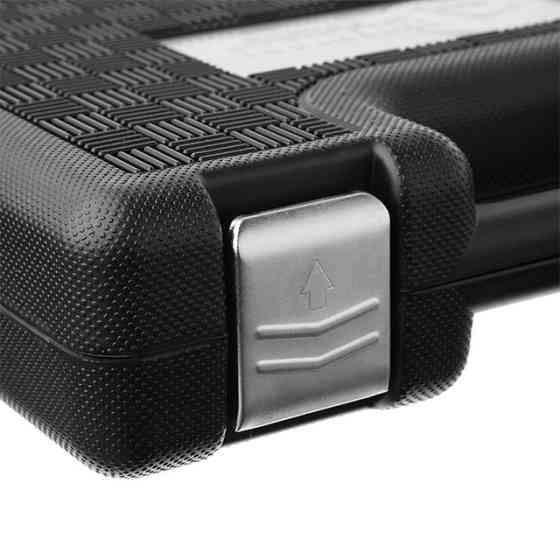 Набір інструментів, проф., 1/2", Cr-V, 21 од., головки: 10-32 мм, кейс INTERTOOL ET-6021 Київ