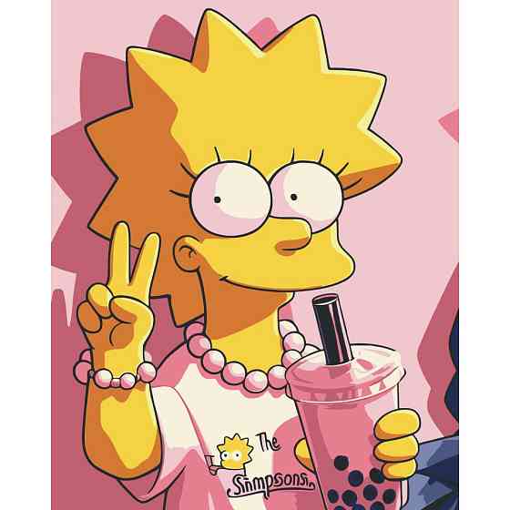 Картина за номерами "Ліса Сімпсон" 16126-AC 40х50 см Вінниця