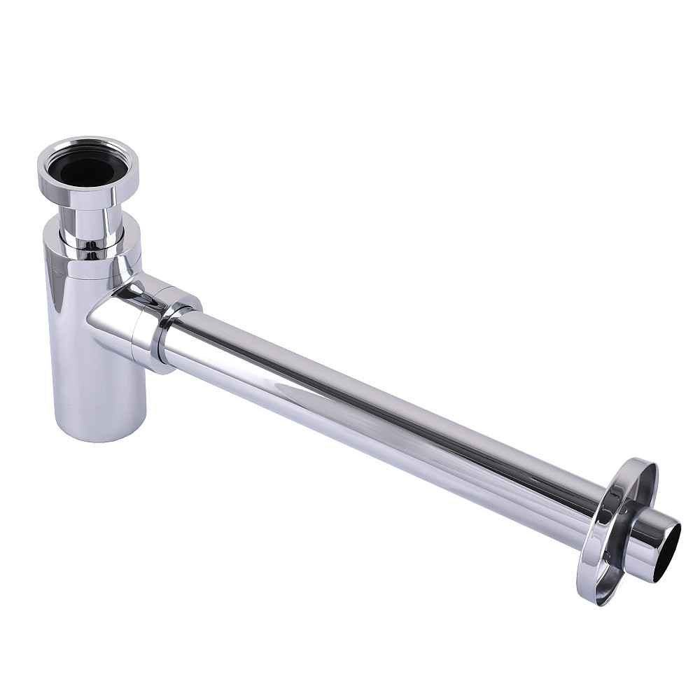 Сифон для раковин циліндричний Globus Lux GSB-32-125-00 1 1/4 ″, хром, латунь Луцьк - фото 5