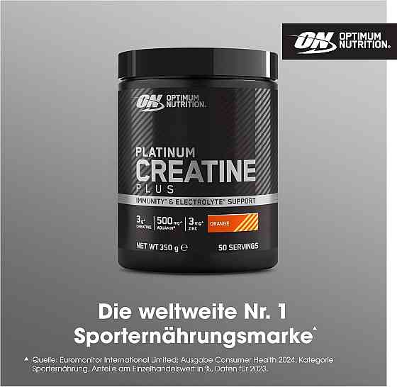 Креатин Optimum Nutrition Creatine Platinum Plus 350 г, Orange Луцьк