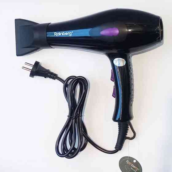 Фен з холодним повітрям для укладання, Хороший фен для дому волосся з іонізацією ZN-65 Івано-Франківськ