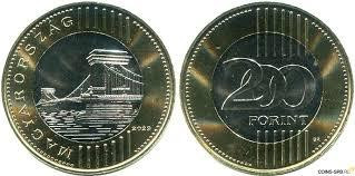 Венгрия 200 форинтов 2023 год. Мост Полтава - изображение 1
