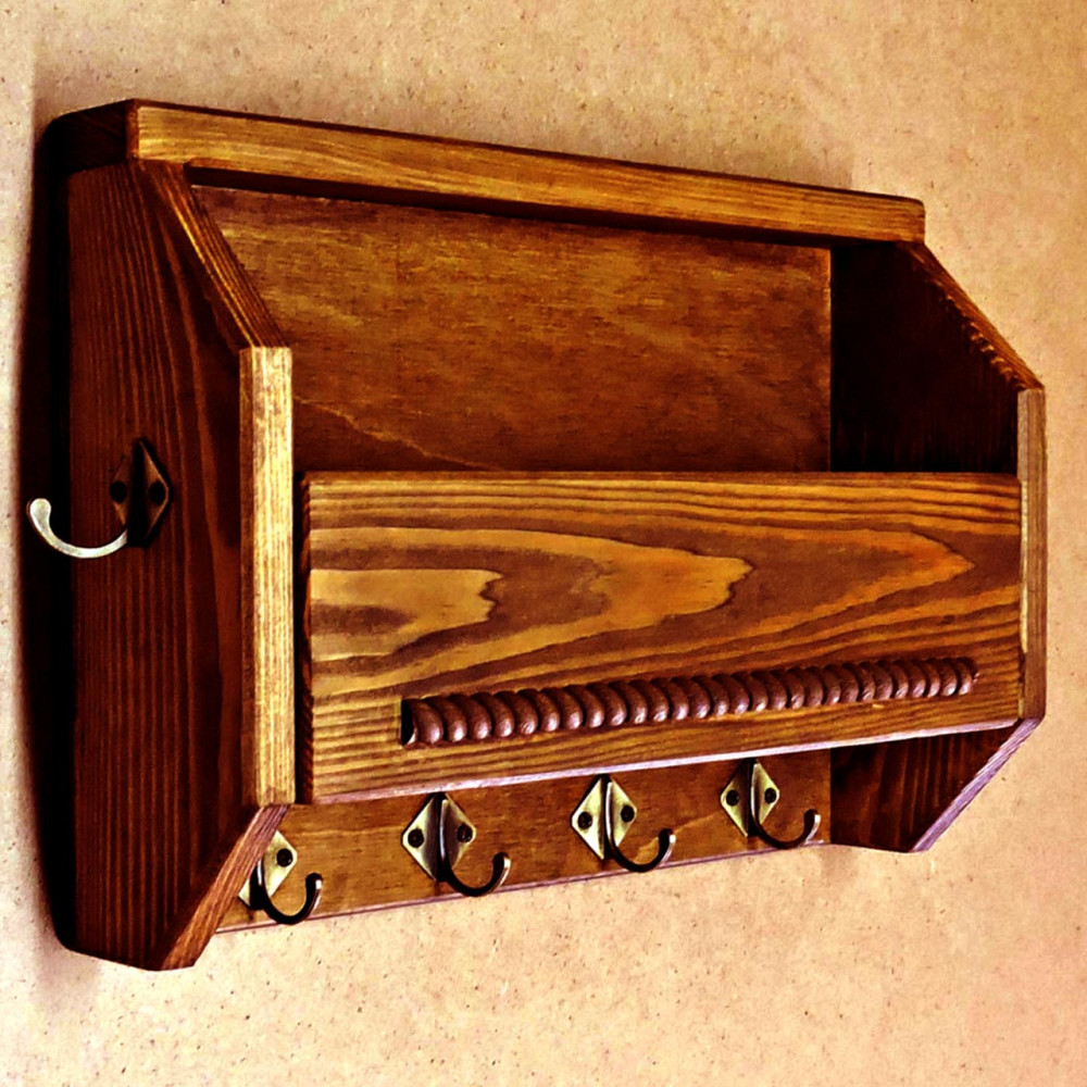 Ключница деревянная 