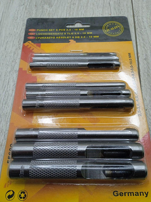 Набор просечек 2,5-10мм 8шт. в наборе Харьков - изображение 1