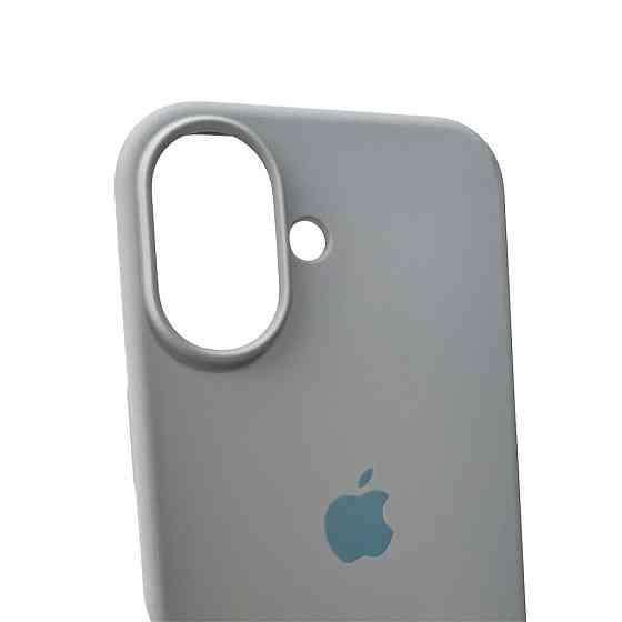 Чехол силиконовый для iPhone 16, цвет Сиерра Блю Киев