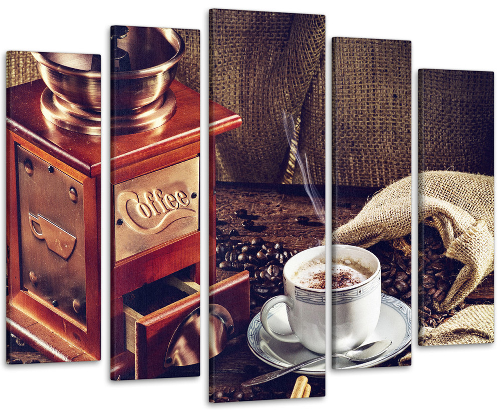 Модульна картина Аромат кави Art-288_5 ( 80х118см ) Київ - фото 1