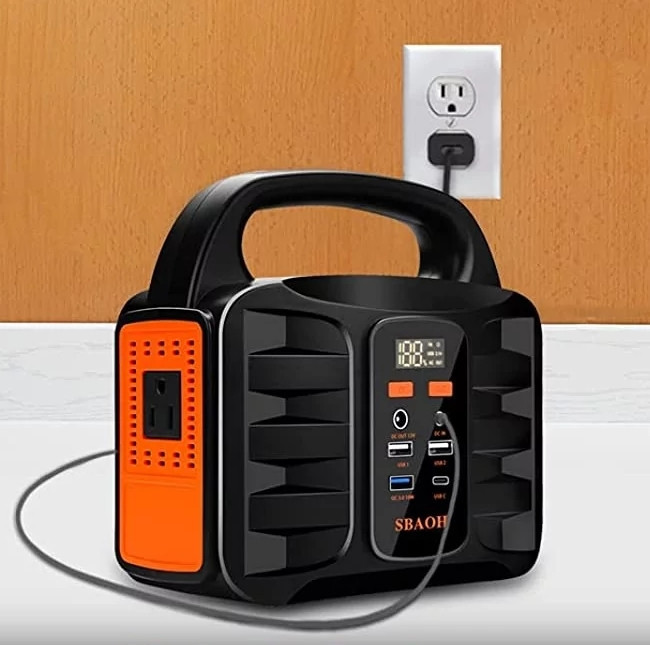 Зовнішній акумулятор Sbaoh 42000mah 150W Зарядна станція Вінниця - фото 3