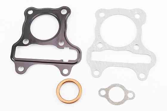 Прокладка поршнева Suzuki LET'S 4T50cc-39мм, к-кт 4 деталі (метал) Київ