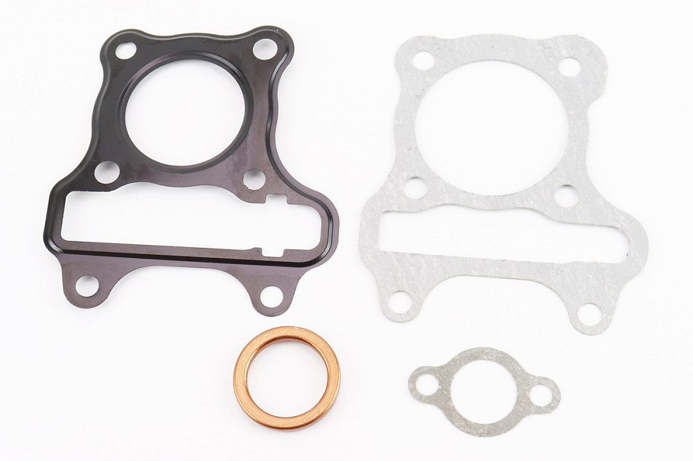 Прокладка поршнева Suzuki LET'S 4T50cc-39мм, к-кт 4 деталі (метал) Київ - фото 1