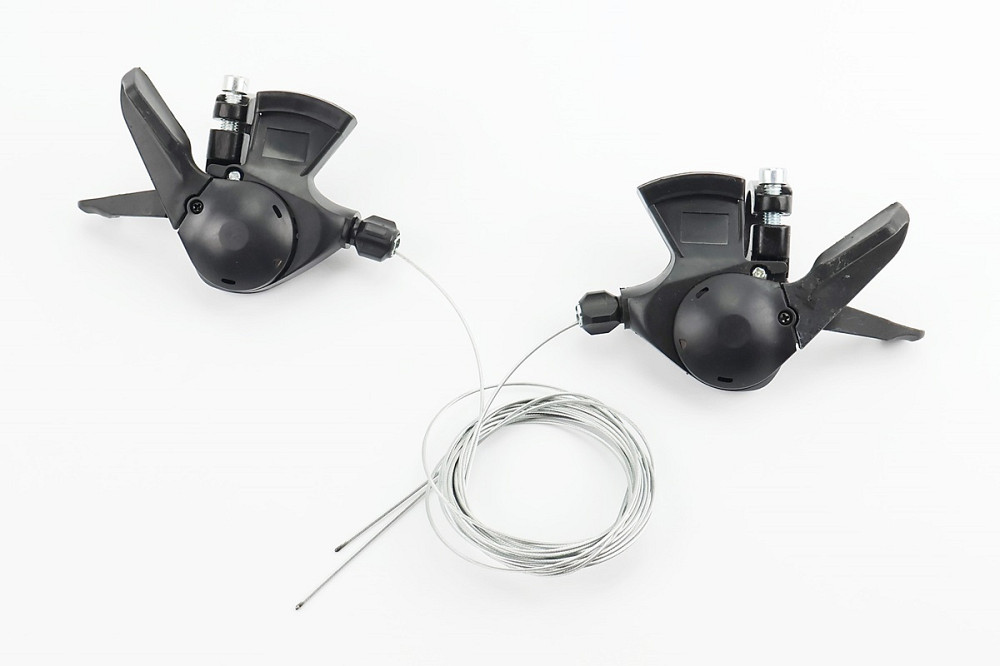 Перемикачі (манетка) 3x8 швидкості, чорні SL-03 Київ - фото 2