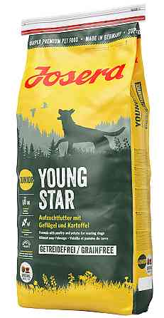 Сухий корм Josera Young Star (Йозера ЯнгСтар) беззерновий корм для цуценят і молодих собак 12.5 кг Вінниця