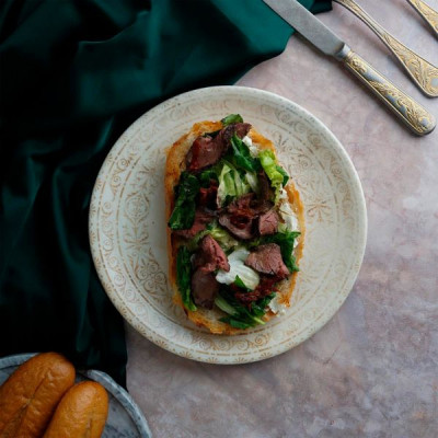 Тарелка By Bone серія "Antico" кругла 25 см (AN-ZT-25-DZ) Винница - изображение 4