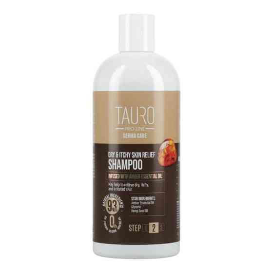 Tauro Pro Line Derma Care Dry & Itchy Skin Relief Shampoo Шампунь для усунення сухості і свербежу шкіри для собак і котів, 400 мл Киев
